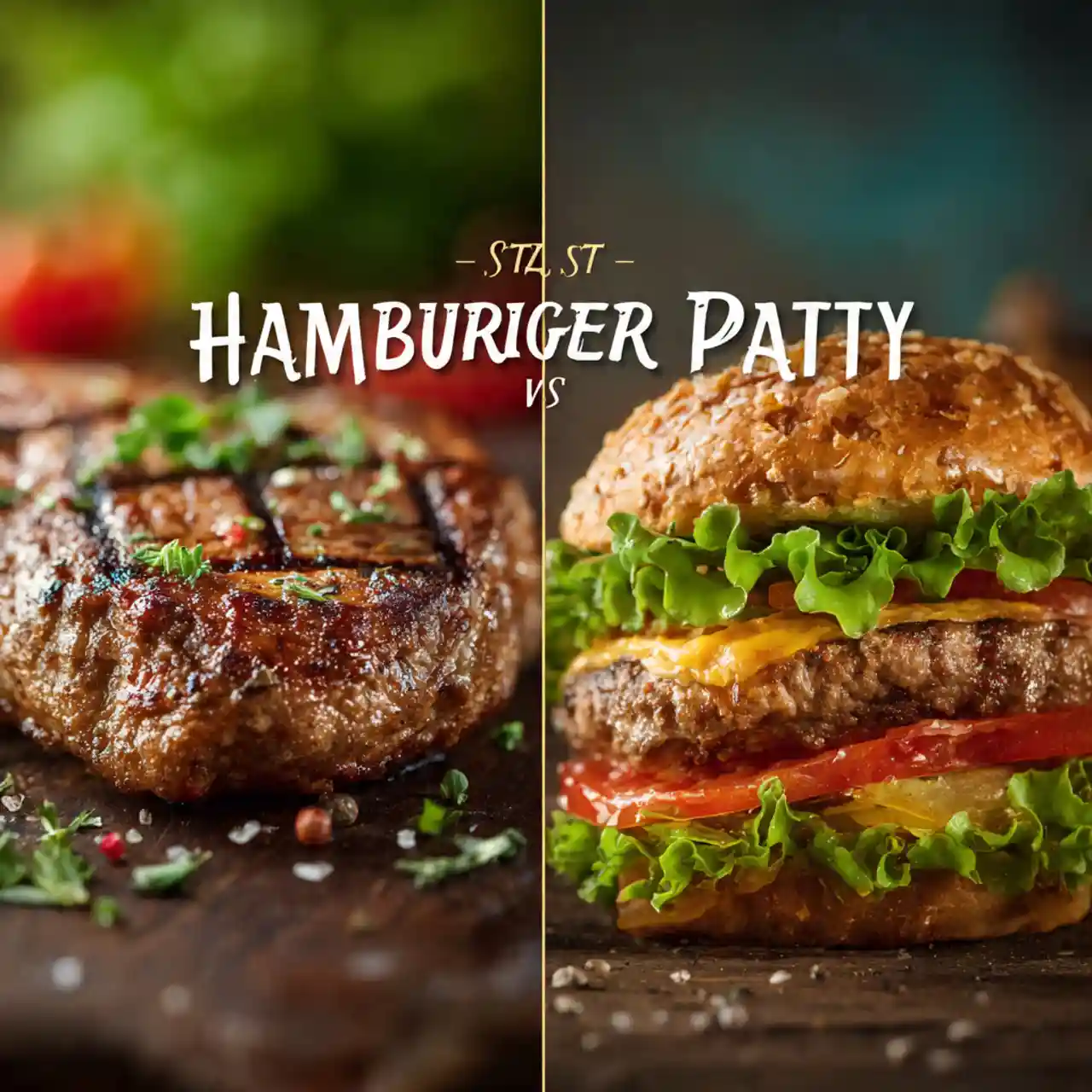 Hamburger Steak vs. Hamburger Patty